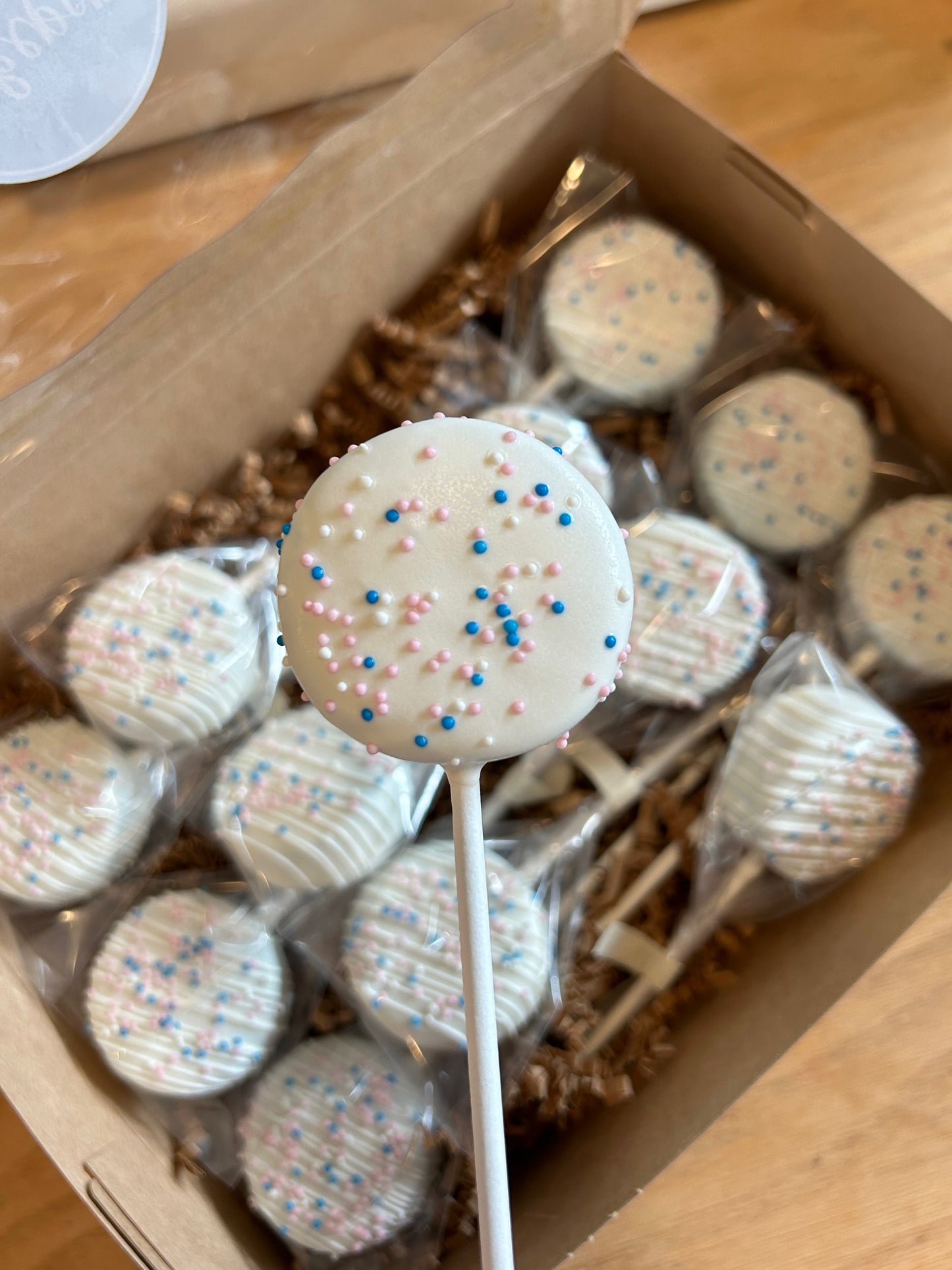 Gender Reveal Cakepops