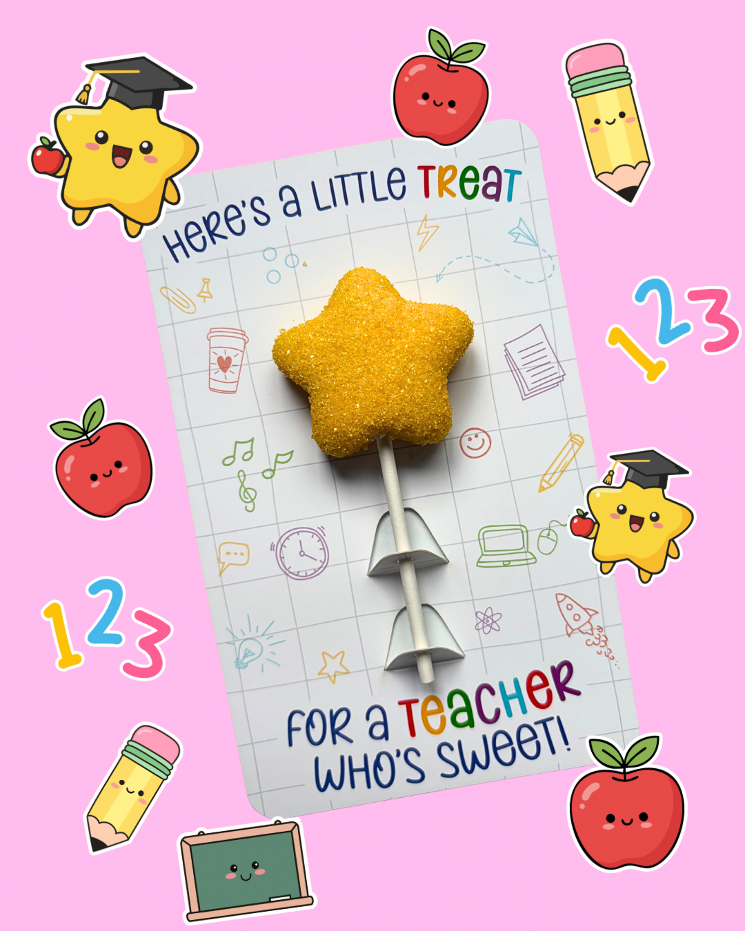 Teacher Appreciation Cakepop Cards!