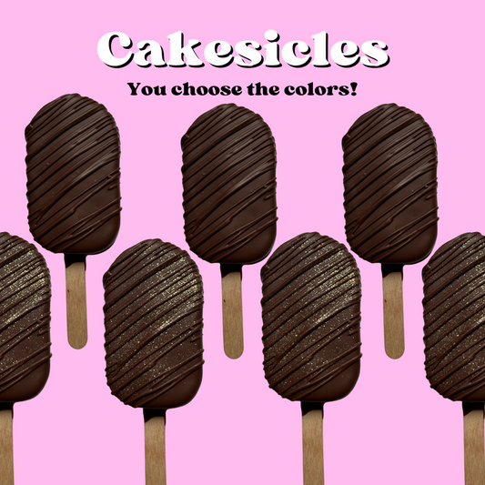 Customizable Cakecicles - Choose Your Colors