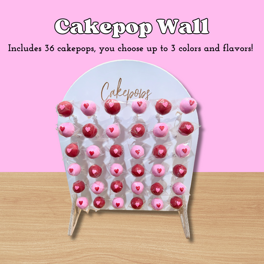 Cakepop Wall - Comes with 36 cakepops!